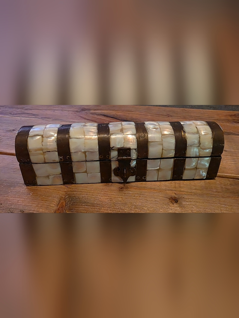 Mother of Pearl Decorative Antique Box